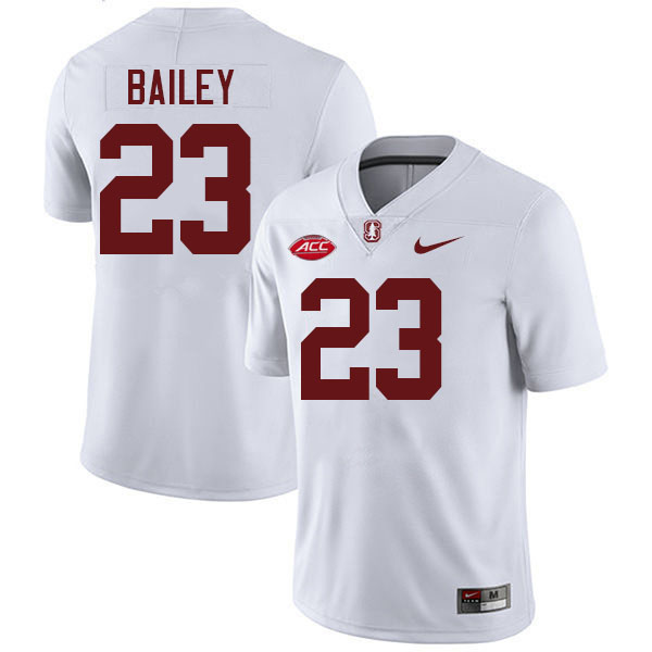 David Bailey Stanford Jersey,Stanford Cardinal #23 David Bailey Football Jersey Stitched-White